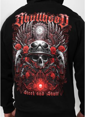 Bluza z kapturem STEEL AND SKULL 8