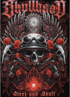 Koszulka STEEL AND SKULL 4