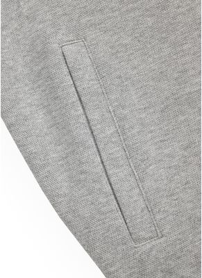 Bluza rozpinana z kapturem Pique Small Logo 7