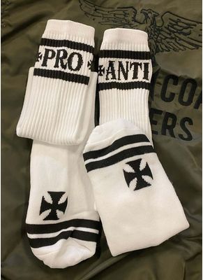 Skarpety białe WCC Pro-Anti Knee High Socks 0