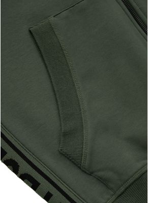 Bluza męska rozpinana z kapturem French Terry Lotus 6