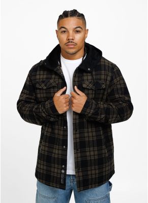 Kurtka flanelowa z kapturem Pioneer 0