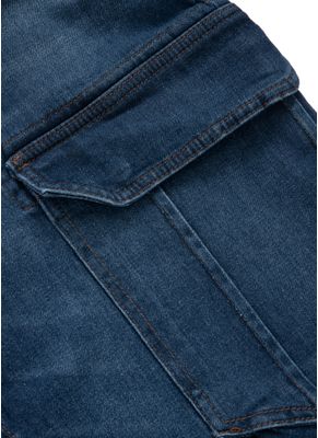 Szorty Jeansowe bojówki Navy Wash Longspur 8