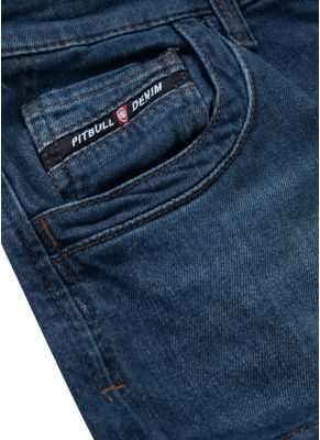 Spodnie Jeansowe bojówki Navy Wash Longspur 4