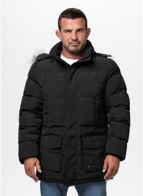 Kurtka zimowa pikowana parka z kapturem FOREST 2