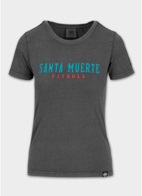 Koszulka damska Denim Washed SANTA MUERTE 25 1
