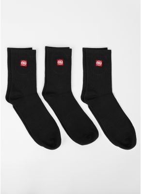 Skarpety High Ankle Logo cienkie 3-pak 0