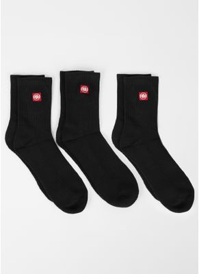 Skarpety High Ankle Logo grube 3-pak 0