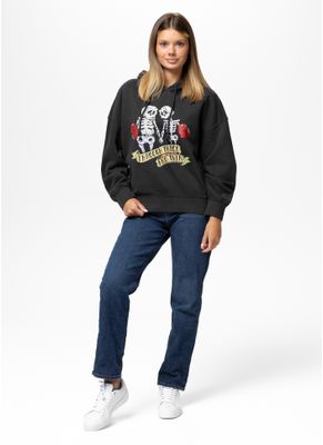 Bluza z kapturem Washed LOVIA THICK & THIN 1
