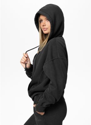 Bluza rozpinana z kapturem Washed LOVIA 10