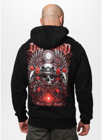 Bluza z kapturem STEEL AND SKULL