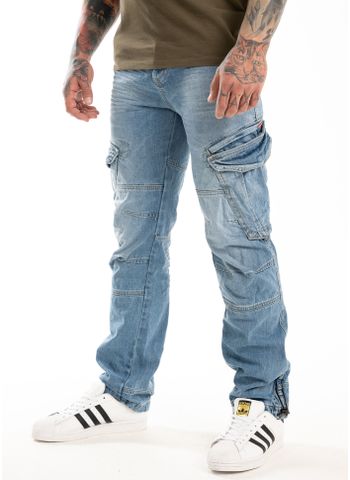 Spodnie bojówki jeans Stahlheim II