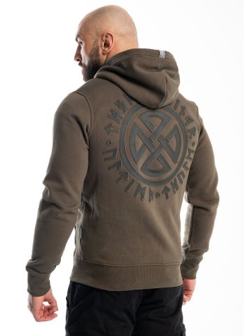 Bluza rozpinana z kapturem Stord