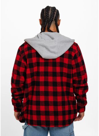 Koszula flanelowa z kapturem Woodson