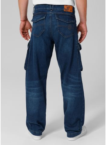 Spodnie Jeansowe bojówki Navy Wash Longspur