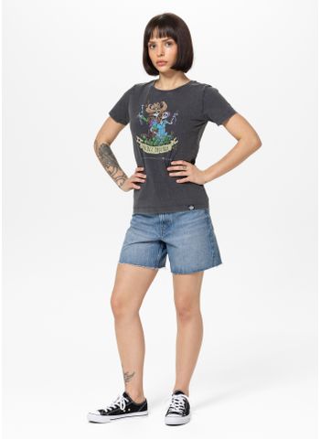 Koszulka damska Denim Washed DOUBLETROUBLE