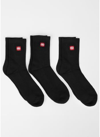 Skarpety High Ankle Logo grube 3-pak